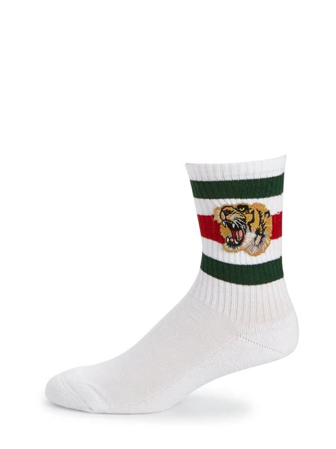 gucci socks pink|Gucci tiger socks.